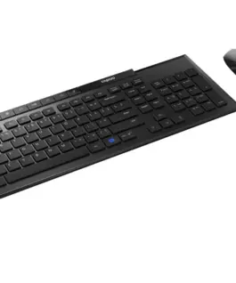 RAPOO Wireless Opticalкомплект Rapoo 8200M UI черен