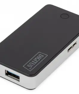 Alternative view of Digitus USB 3.0 Hub 4-port черен