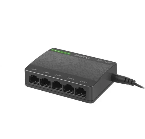 Alternative view of Lanberg Switch DSP1-1005 5-PORT 1GB/S DESKTOP DSP1-1005