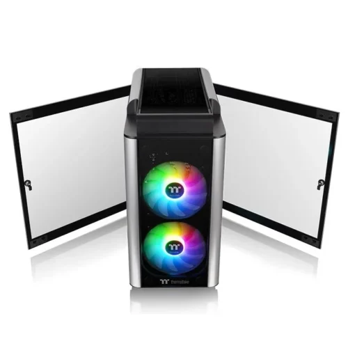 Thermaltake кутия за компютър Level 20 GT ARGB E-ATX Full Tower Tempeчервен Glass –