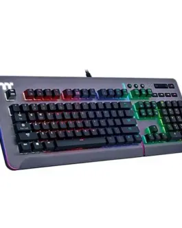Thermaltake Gaming клавиатура Level 20 RGB Titanium Cherry MX Blue