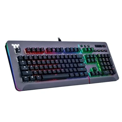 Thermaltake Gaming Keyboard Level 20 RGB Titanium Cherry MX син