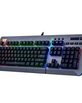 Alternative view of Thermaltake Gaming клавиатура Level 20 RGB Titanium Cherry MX Blue