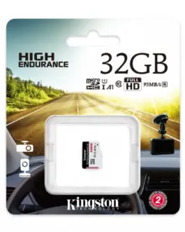 Alternative view of Kingston microSD card 32GB Endurance 95/30MB/s C10 A1 UHS-I