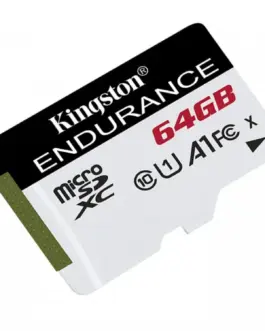 Kingston microSD card 64GB Endurance 95/30MB/s C10 A1 UHS-I
