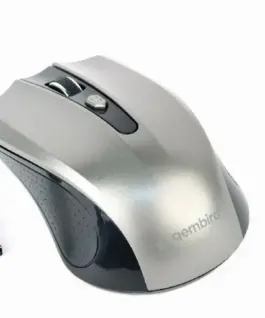 Gembird Wireless optical мишка черен-spaceсив