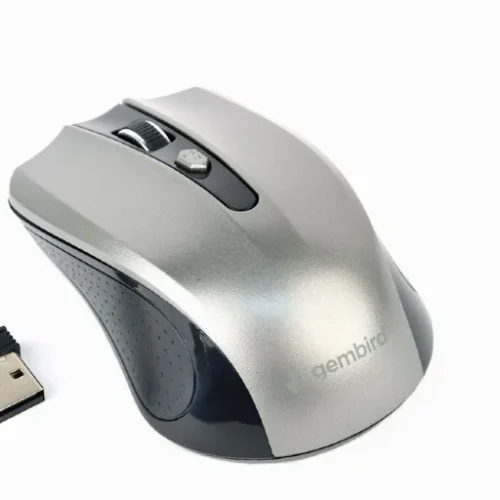 Gembird Wireless optical mouse черен-spaceсив