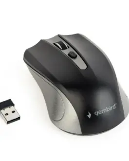 Gembird Wireless optical мишка spaceсив-черен