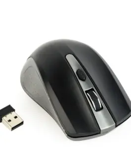 Alternative view of Gembird Wireless optical мишка spaceсив-черен