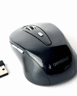 Gembird Wireless optical мишка 6-buttons черен