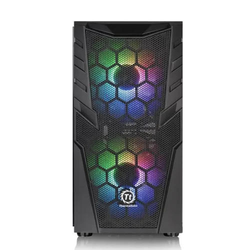 Alternative view of Thermaltake кутия за компютър Commander C32 Tempeчервен Glass ARGB