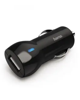 Alternative view of Hama зарядно за кола USB (2xUSB) 12V 2.4A черен