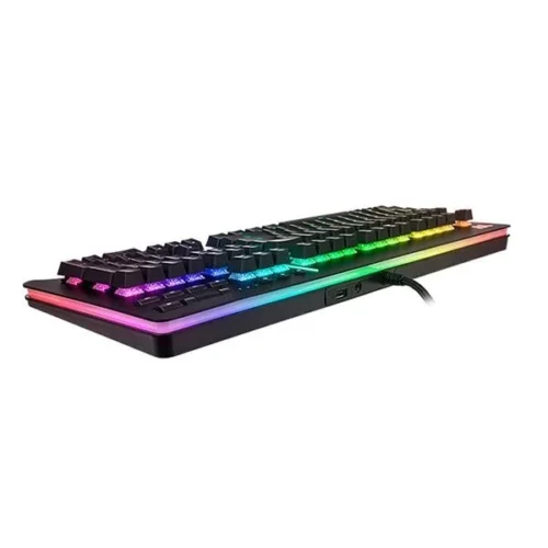 Thermaltake Gaming keyboard Level 20 RGB черен Cherry MX син