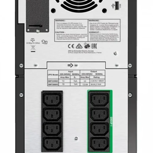 Alternative view of APC SMT3000IC SmartUPS 3kVA 2.7kW Tower SmartConnect