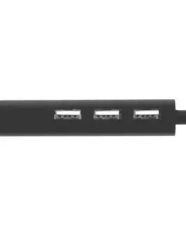 Alternative view of Natec USB Hub 3-ports + RJ45 Dragonfly