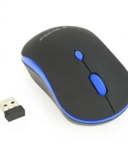 Alternative view of Gembird Wireless optical мишка черен-blue