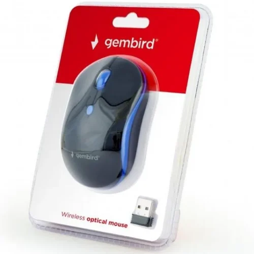 Gembird Wireless optical mouse черен-син
