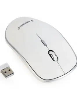 Alternative view of Gembird Wireless optical мишка бял