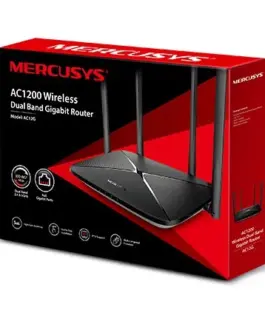 TP-LINK Router Mercusys AC12G AC1200 1xWAN 3xLAN-1Gb