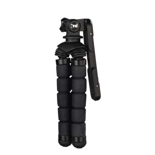 Hama Mini-tripod flex 2in1 14 cm черен