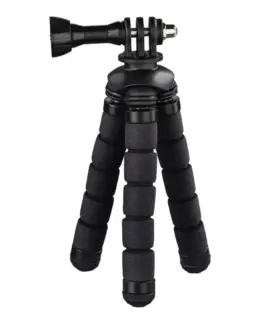 Hama Mini-tripod flex 2in1 14 cm черен