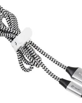 Alternative view of Tracer кабел USB 2.0 iPhone AM lightning 1,0m черен-silver