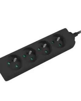 Lanberg Power strip for UPS 1.5 m черен 4XPL