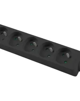 Lanberg Power strip for UPS 1.5 m черен 5XPL