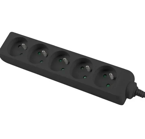 Lanberg Power strip for UPS 1.5 m черен 5XPL