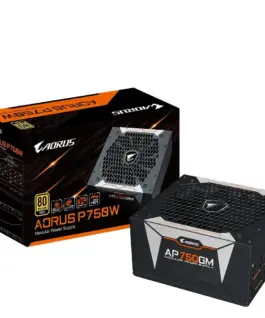 Gigabyte захранващ блок AP750GM-EU 750W PFC 135mm ATX