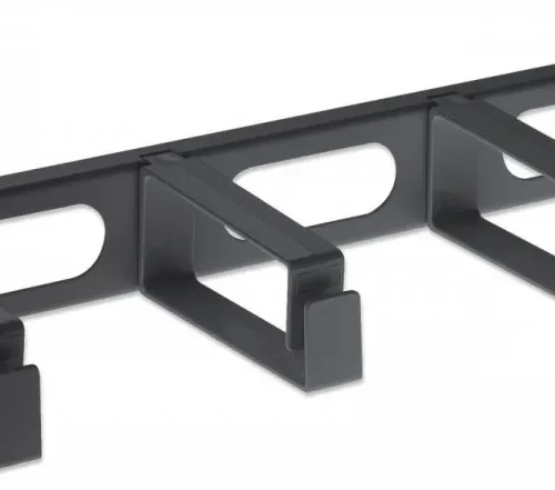 Intellinet кабел management 1U 4x67mm Rack 19-inches черен