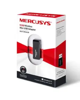 TP-LINK Network interface controller Mercusys MW300UM Mini WiFi N300 USB 2.0