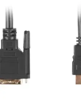 Alternative view of Lanberg кабел HDMI(M)-DVI-D(M) CA-HDDV-10CC-0005-BK 0.5 M черен