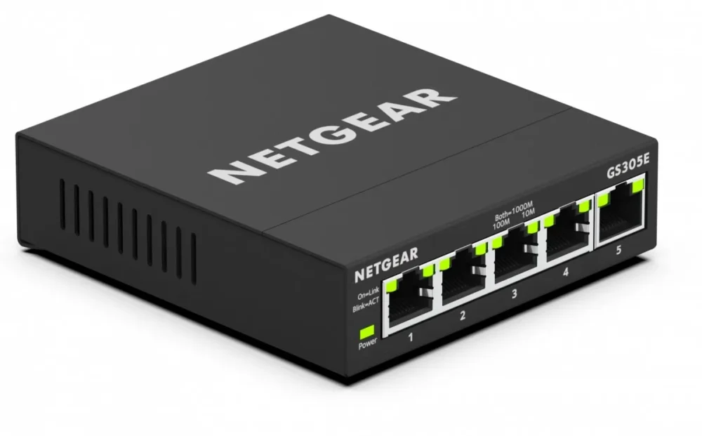 Netgear GS305E Switch Smart Managed Plus 5xGe