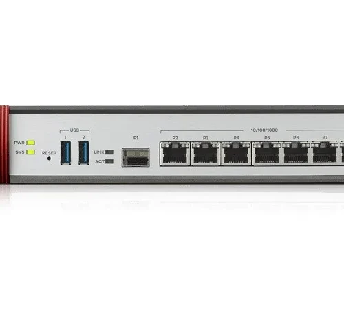 Zyxel ATP Firewall ATP500-EU0102F ATP 7 Gigabit user-definable ports 1xSFP 2xUSB 1 Yr