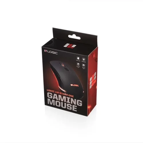 Logic Concept Optical mouse LM-STARR-ONE wiчервен gaming