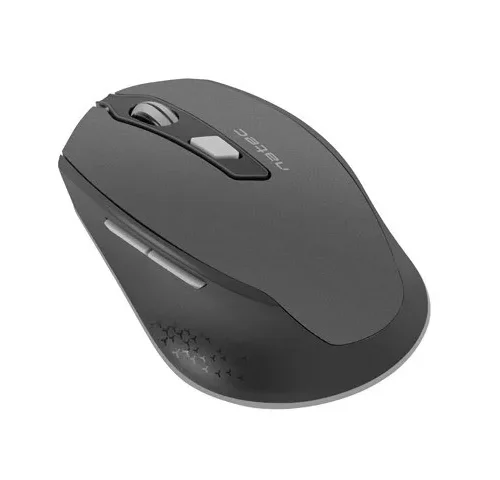 Natec Mouse wireless Siskin 2400DPI черен-gray with a quiet click
