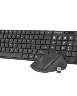 Natec Wireless клавиатура + мишкакомплект 2in1 Stingray US optical