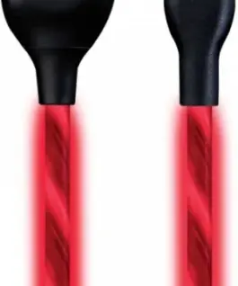 YENKEE кабел YCU 231 червен LED Micro USB 2.0 LED