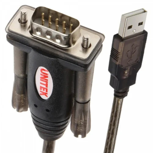 Unitek адаптер USB- 1xRS-232 + адаптер DB9F/DB25M Y-105A