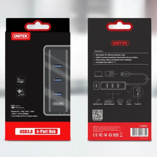 Unitek HUB 4x USB 3.0