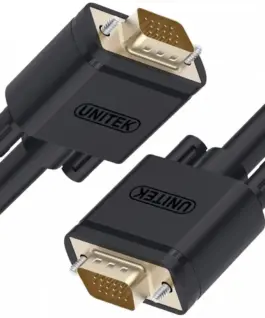 Unitek кабел VGA PREMIUM HD15 M/M