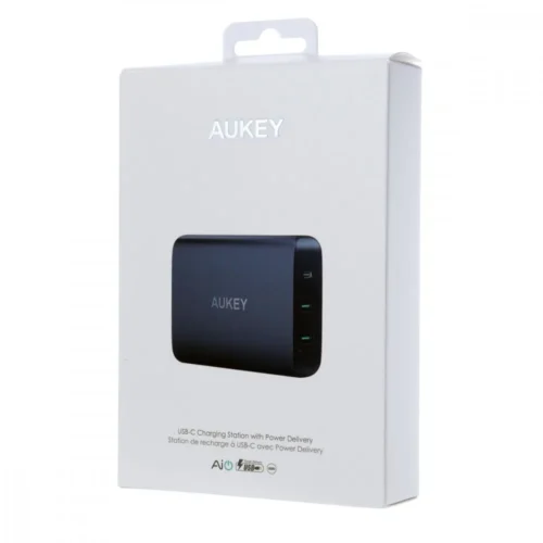 AUKEY зарядно ultrafast PA-Y12 3xUSB Power Delivery 3.0 7.8A 72W
