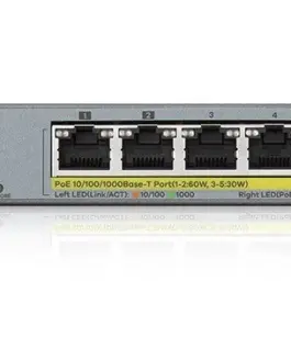 Zyxel GS1350-6HP CCTV PoE LR Switch 60W 802.3BT