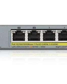 Zyxel GS1350-6HP CCTV PoE LR Switch 60W 802.3BT