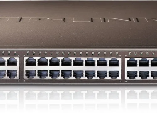 Alternative view of TP-LINK SG1048 switch L2 48x1GB Desktop/Rack