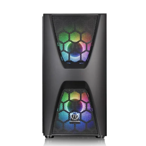 Alternative view of Thermaltake кутия за компютър Commander C34 Tempeчервен Glass ARGB