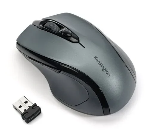 Kensington Wireless mouse medium-size Pro Fit graphite-gray