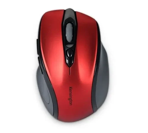 Kensington Wireless mouse medium-size Pro Fit ruby червен
