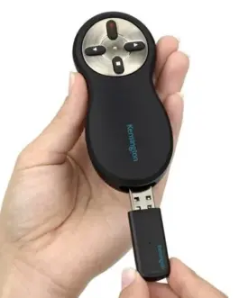 Alternative view of Kensington Wireless presenter with червен laser